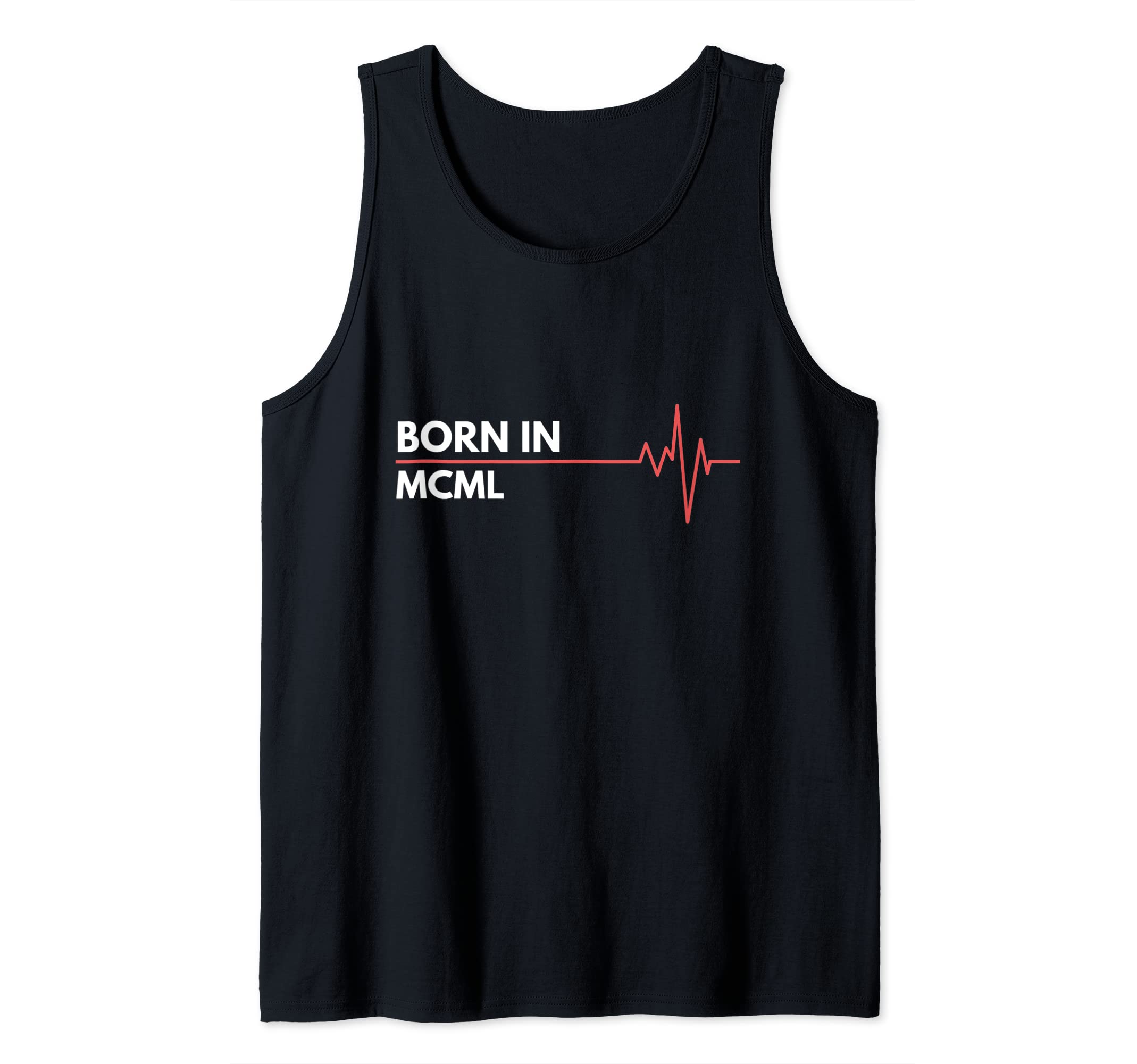 Born In The Year 1950 MCML Roman Numerals Tank Top