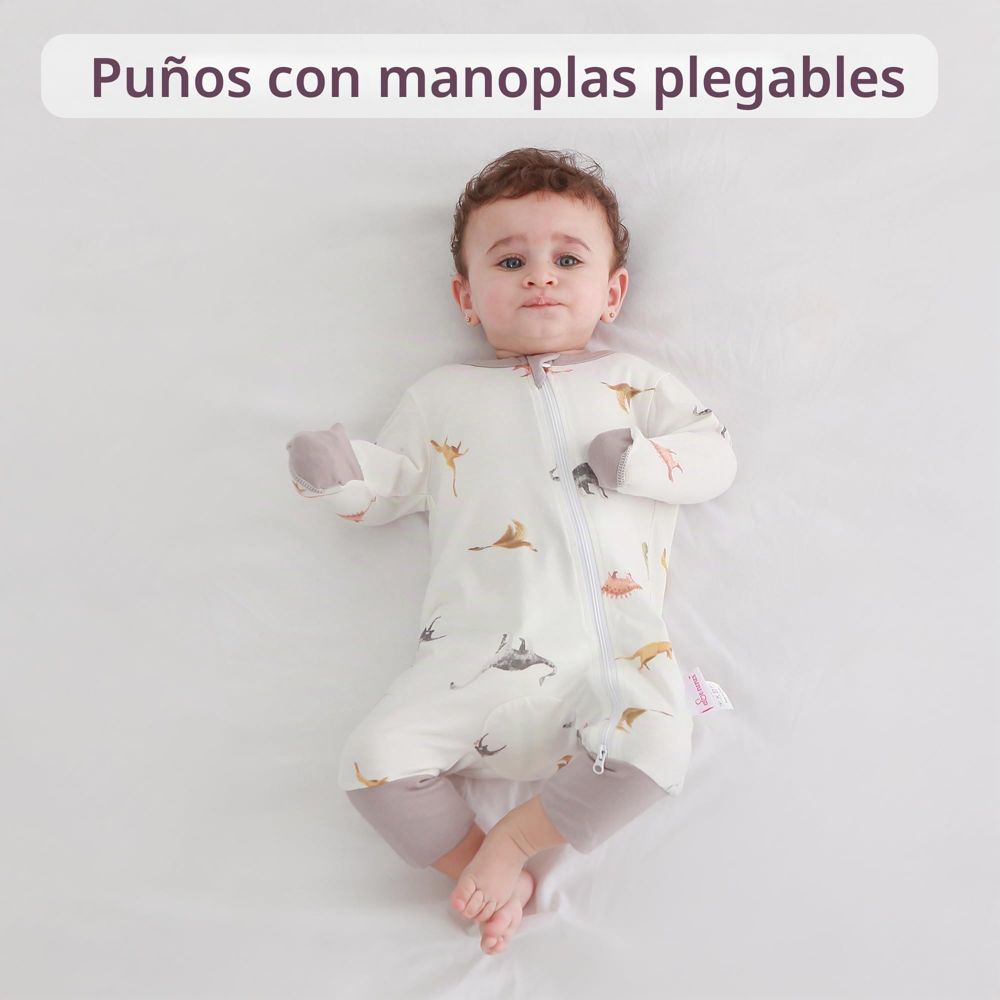 Pack de 3 peleles para bebé recién nacido, bebé niño niña, mono de manga larga, 0-24 meses