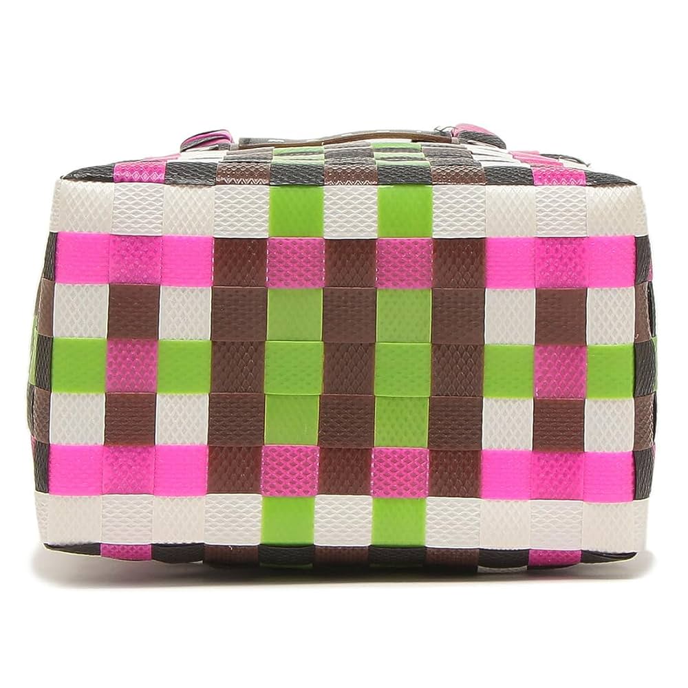 marni かごバック ピンク Amazon.co.jp: [マルニ]かごバッグ マルチカラー ウーブン