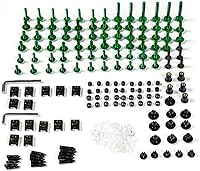 Vista 12 de Kit de pernos de carenado para Yamaha YZF R7 2021 2022 2023 Juego de tornillos de carenado, color negro