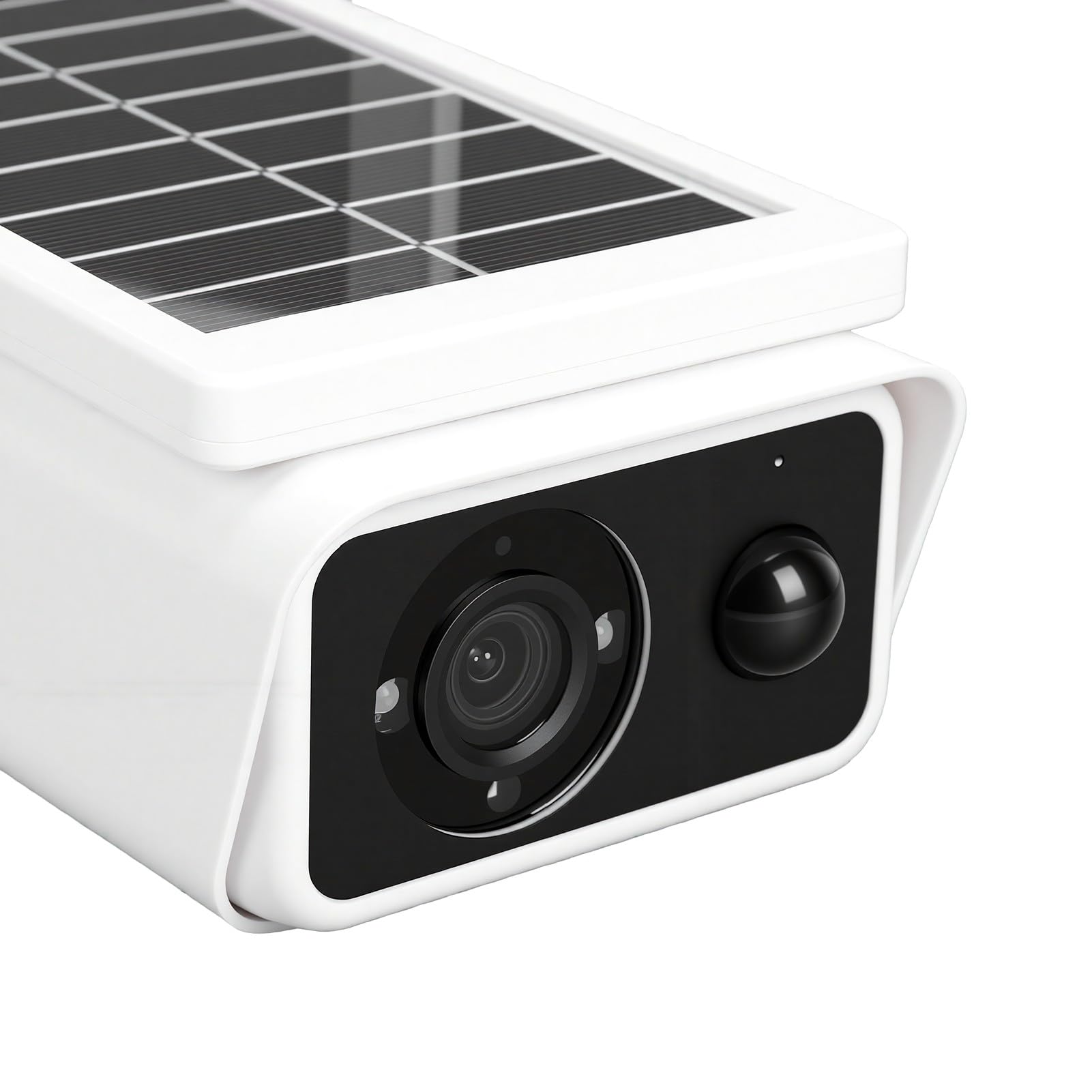 banapoy Solar-Überwachungskameras, Kabellos für den Außenbereich, 3 MP WiFi-Außenkamera mit 1080P-Vollfarb-Nachtsicht, 24/7-Aufzeichnung, KI-Bewegungserkennung, für den Innenhof