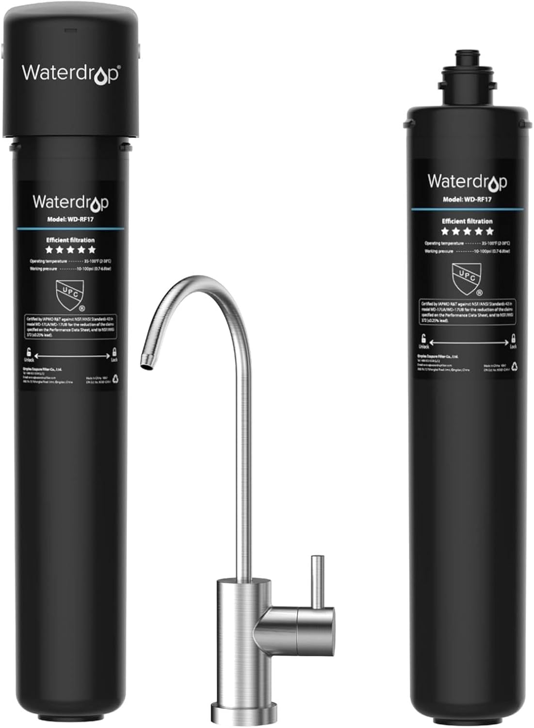 Waterdrop RF17 Replacement Filter Cartridge for 17UA/17UB