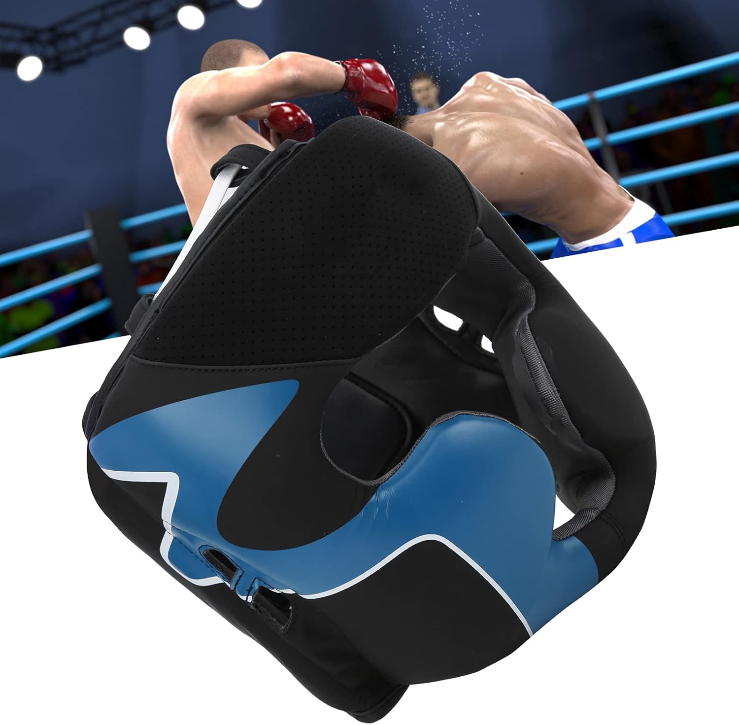 ROMACK BN Fight Boxing Helmet, Headgear for Soft Breathable for Both Man and Woman(L) : Sports & Outdoors