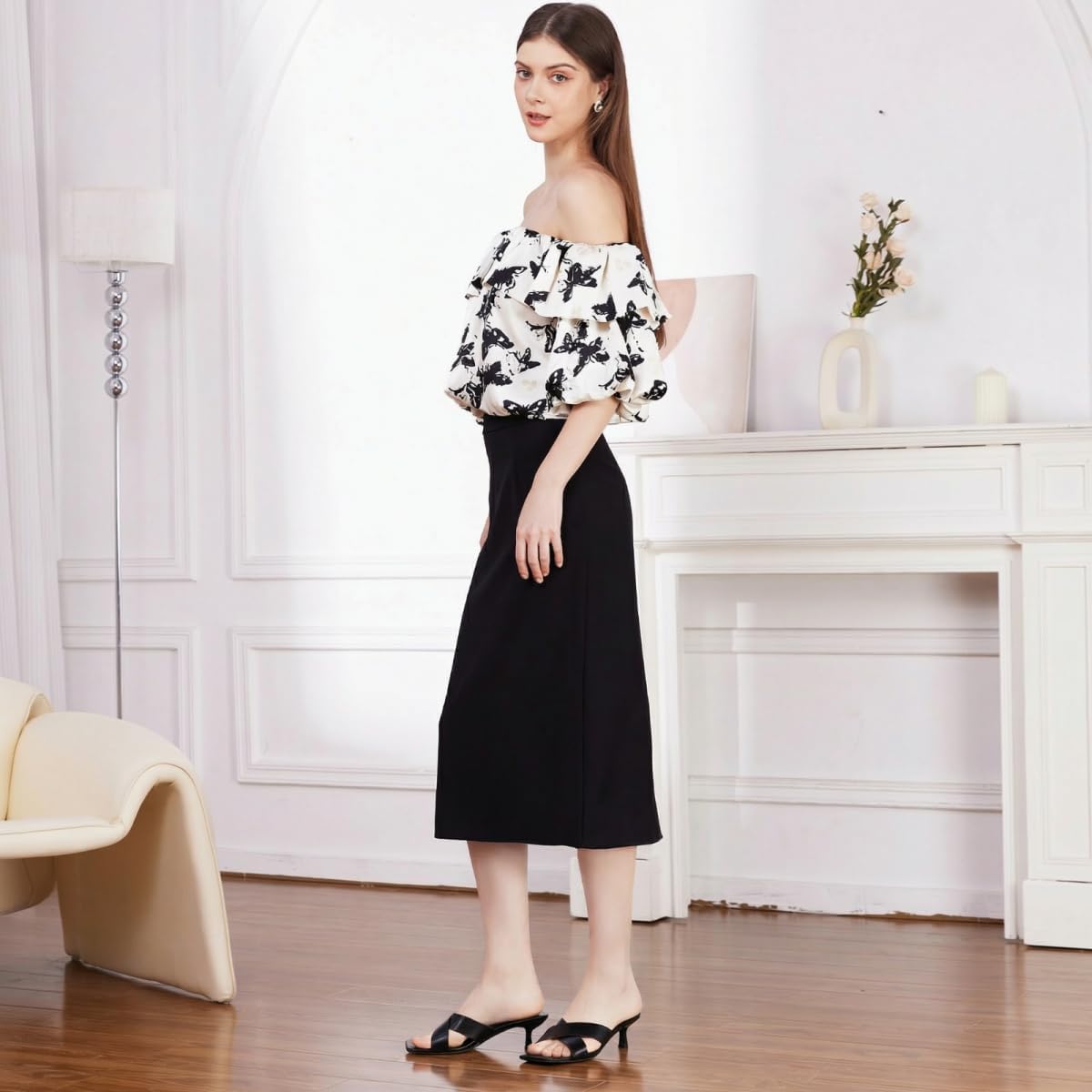 Womens Kitten Heels Open Toe Short Heels Sandals for Women Fashion Party Dress Low Heels Sandals