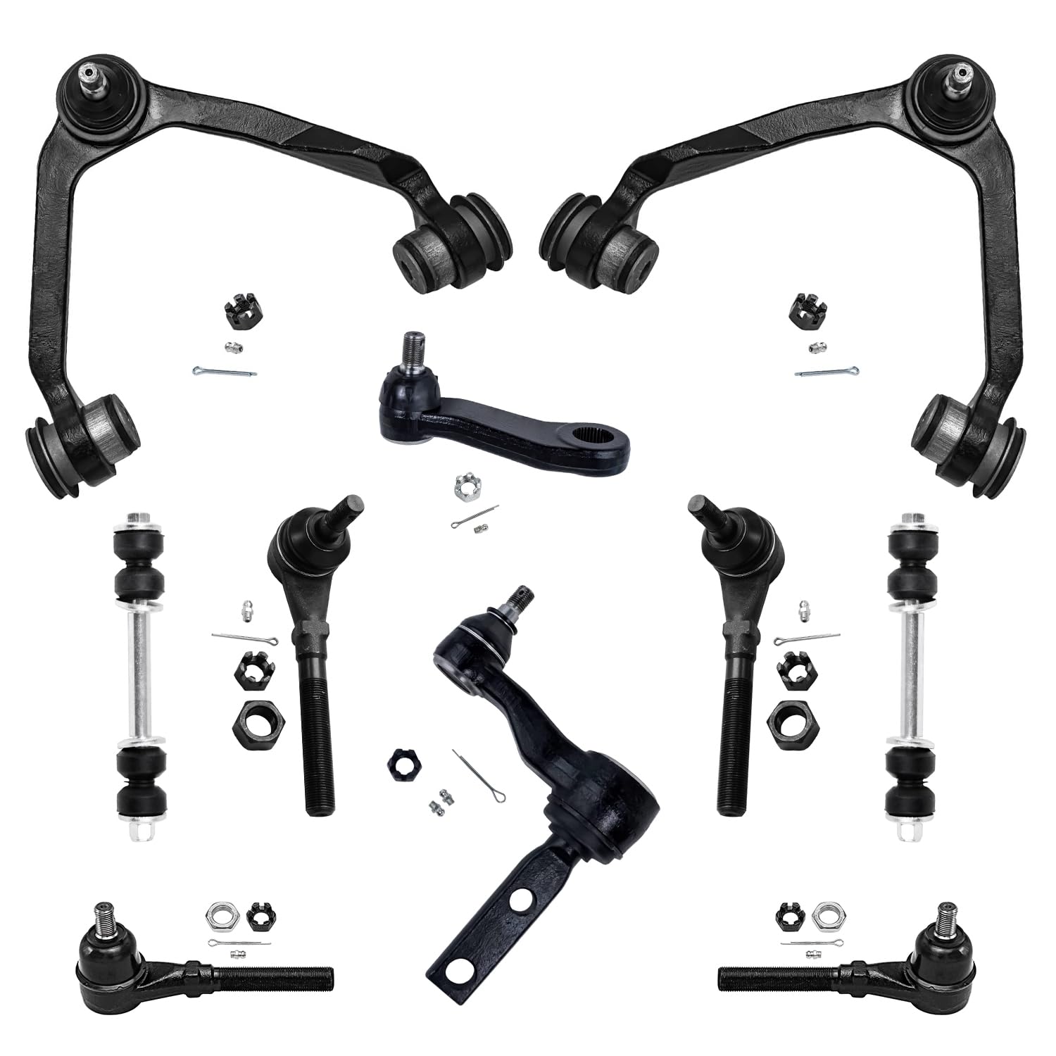 Detroit Axle - 4WD Front End Control Arms Kit for Ford Expedition F-150