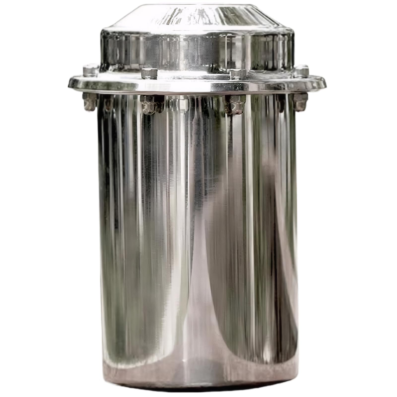 Time Capsules - Caja de cápsulas de tiempo de acero inoxidable con cerradura, 4 x 8 pulgadas, con tapas, resistente a la corrosión, contenedor impermeable para futura graduación