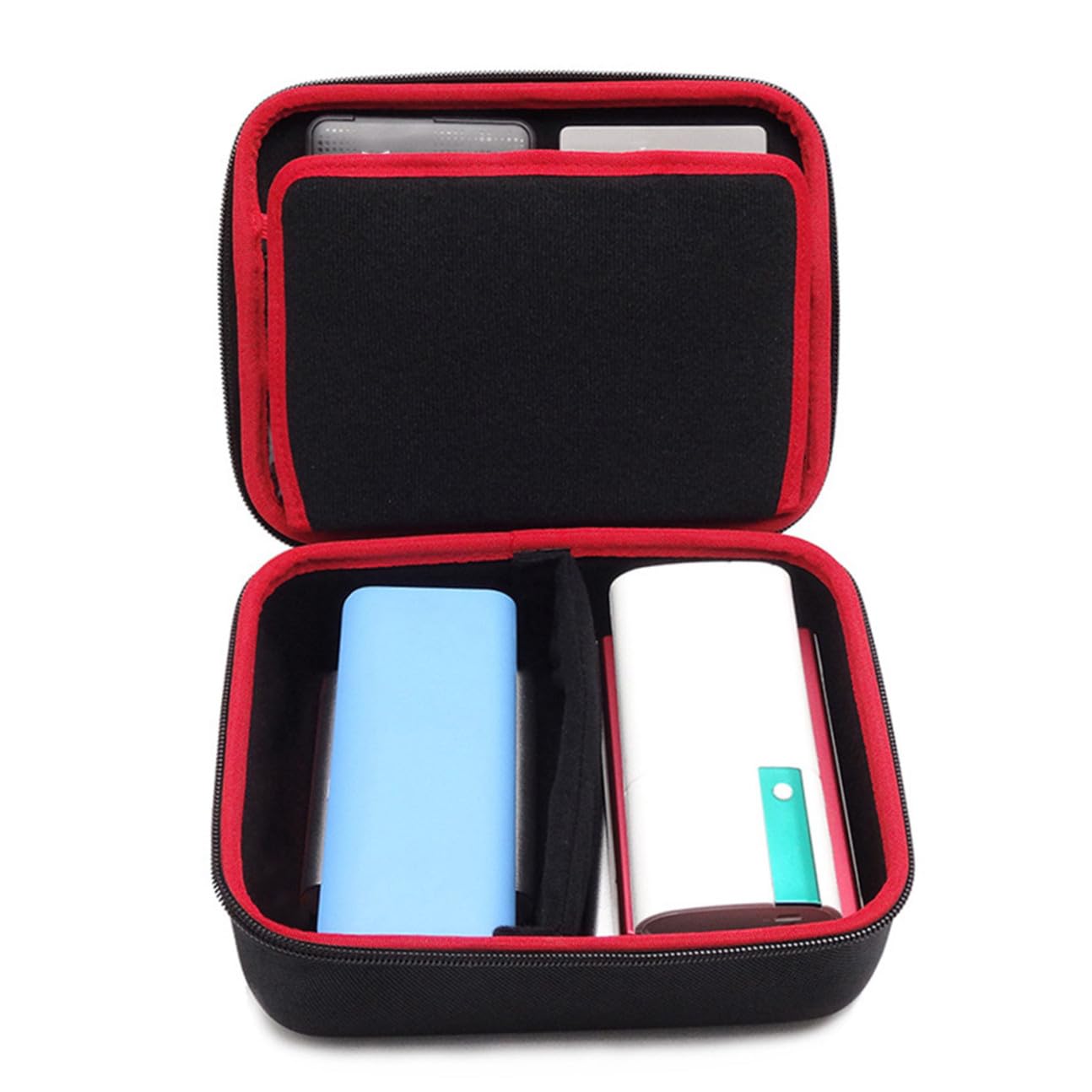 Bolsa Negro Portátil para Cables de Datos de Gran Capacidad en Oxford