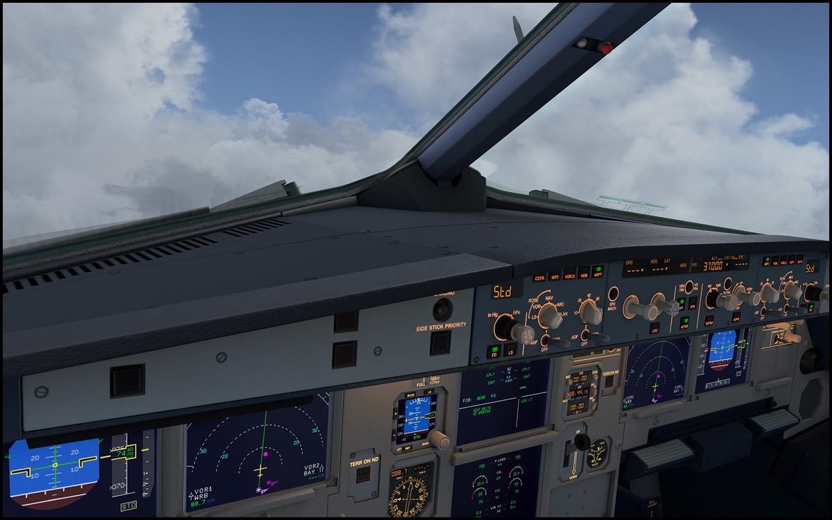 Extension Flight Simulator - Airbus X Extended Edition, Español