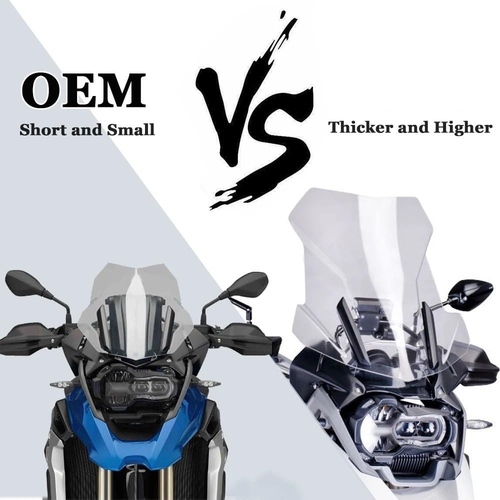 Amazon.co.jp: ウインドスクリーン バイク B&MW R1250GS R1200GS