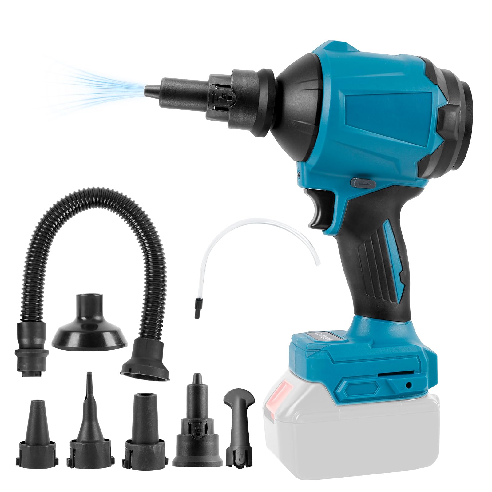 CDIYTOOL Cordless Dust Blower for 18V Battery, 40000RPM Handhel Compressed Air Duster 447 MPH for Garages Workshop Sawmill Room Home Cleaning (No Battery) — image 1