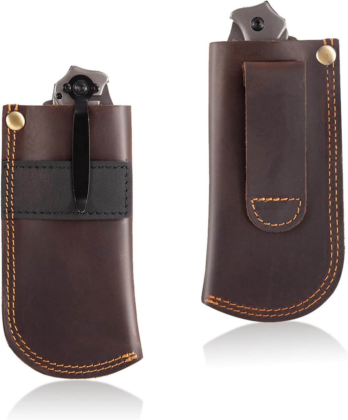 QEES Leather Knife Sheath For Belt,Knife Holster Belt