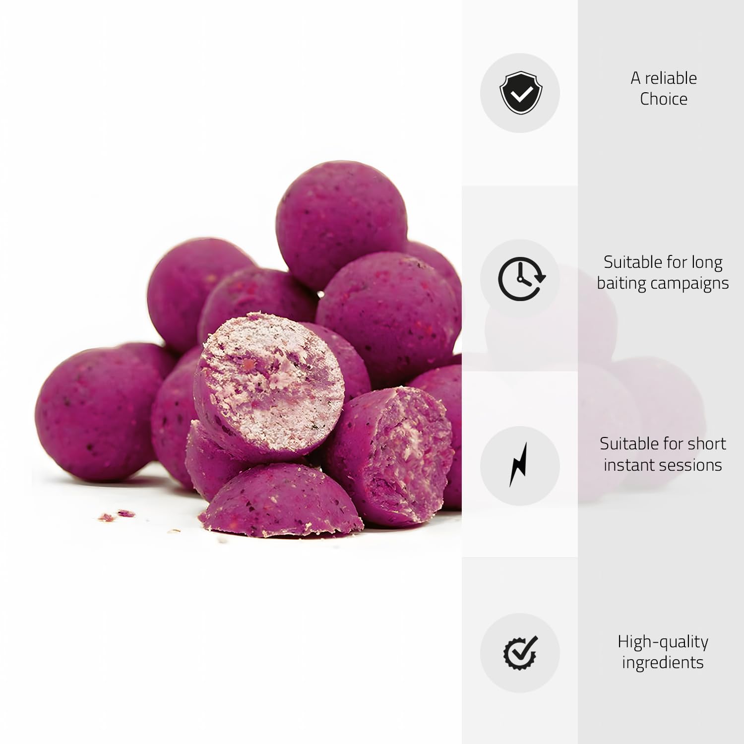 Tasty Baits Mulberry Magic - Boilie - 20mm - 10kg