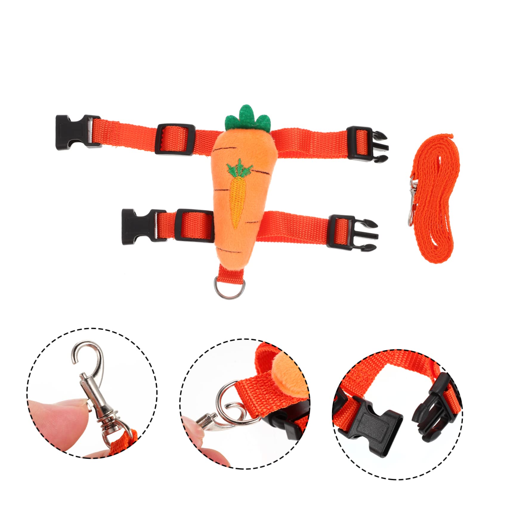FOMIYES 4 Set di Guinzagli per Gatti Comodi da Indossare per La Maggior dei Gatti Decorativi per Interni E