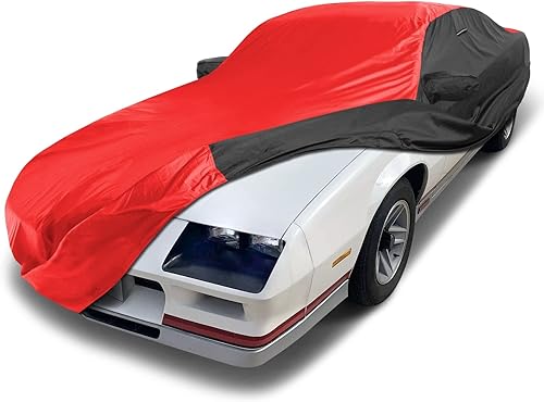 iCarCover Funda de automóvil personalizada para Chevy Camaro 1982-1992, impermeable, para todo tipo de clima, lluvia, nieve, UV, protector solar