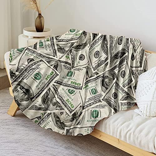 XCVBNM Giant Money Blanket 63 inches for Adult and Kids
