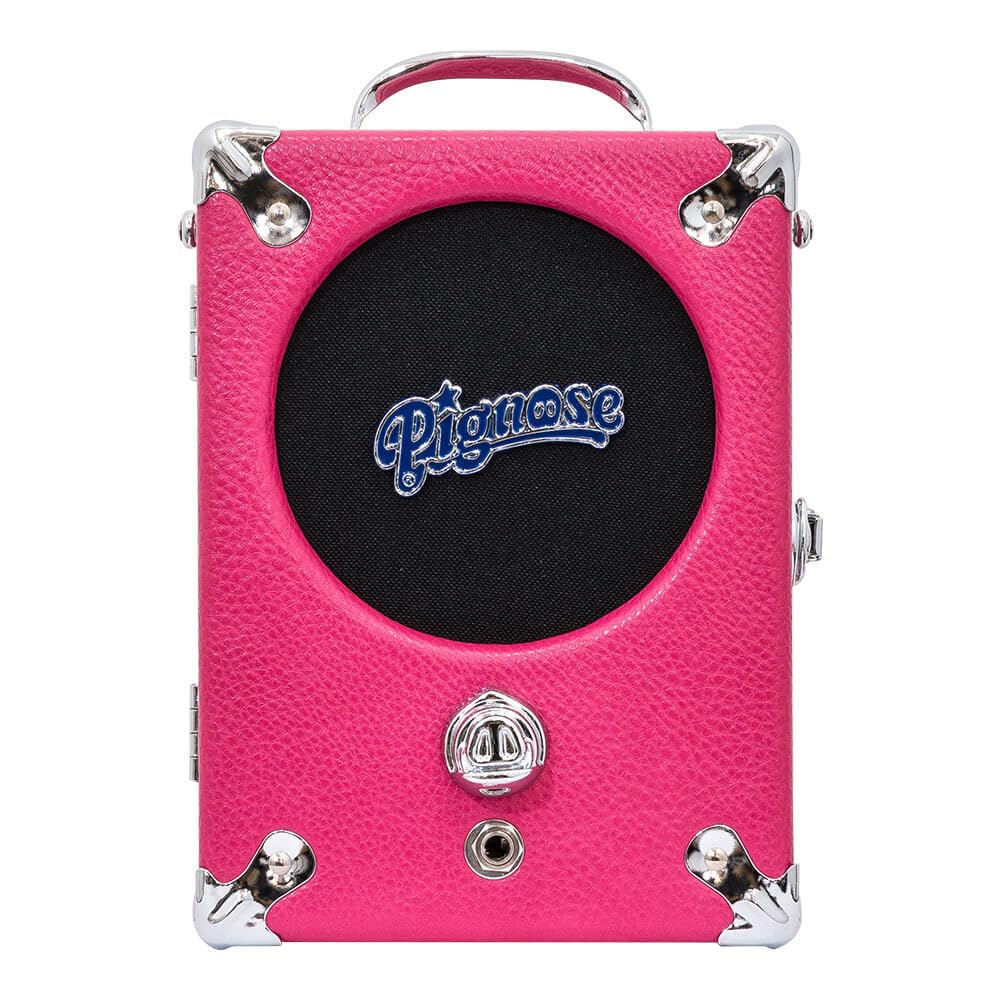 美品　Pignose ピグノーズ アンプ内蔵 ミニ エレキギター　ソフトケース付 Pignose ピグノーズ アンプ内蔵ミニギター エレキギター ブラック
