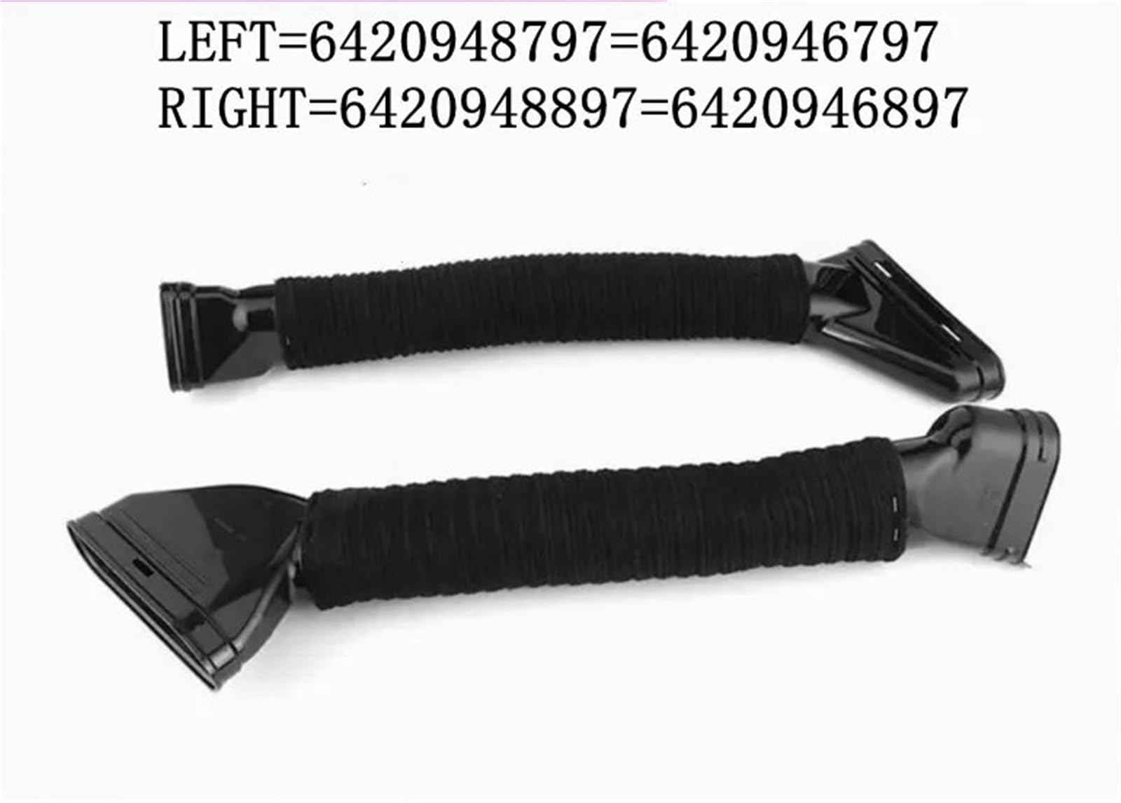 Luftansaugrohr for B//e/n/z ML350 GLS350 GL350 GL500 ML300, A6420946797 A6420946897 6420948797 6420948897(Left)
