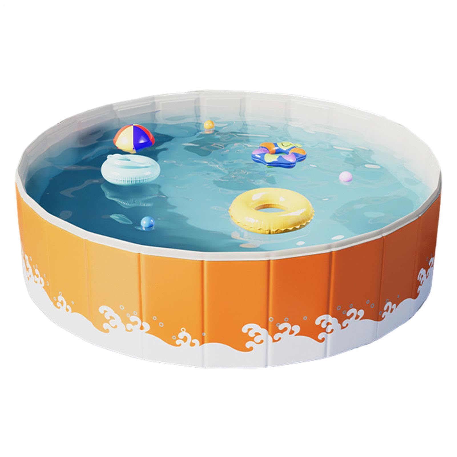Foldable Swimming Pool Compact And Convenient Design For Adults, Family