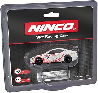 Ninco - Maserati GT4 White Toy, Multicoloured (91208)