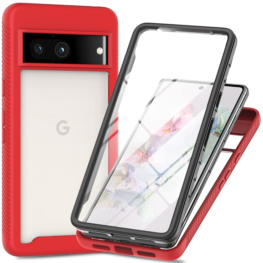 Sawiqpd for Google Pixel 8A 5G Case with Built-in Screen Protector
