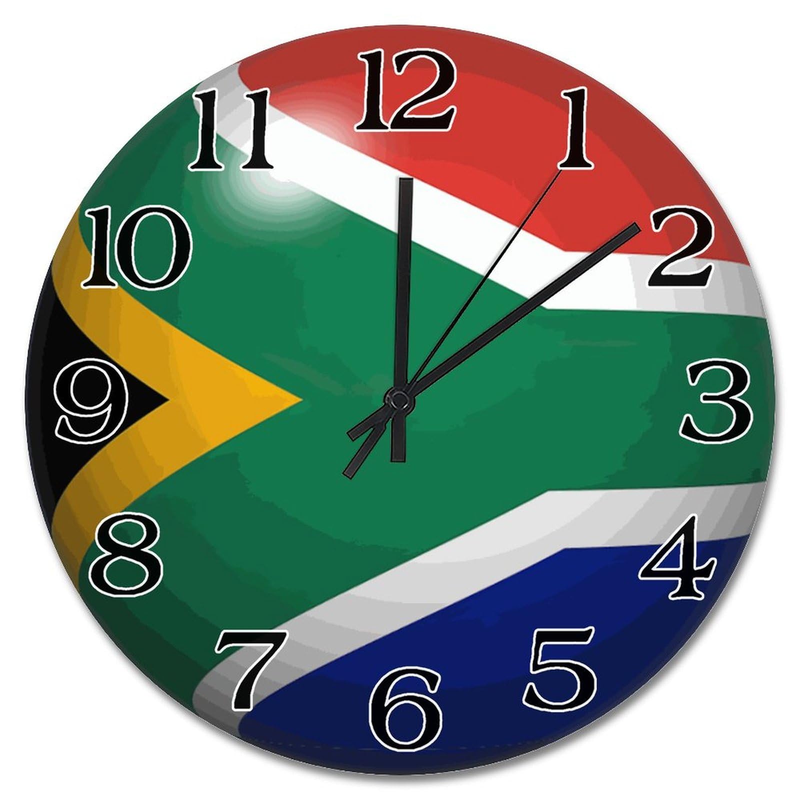 Horloge murale de voyage Afrique du Sud pour décoration salon ambiance souvenir évasion