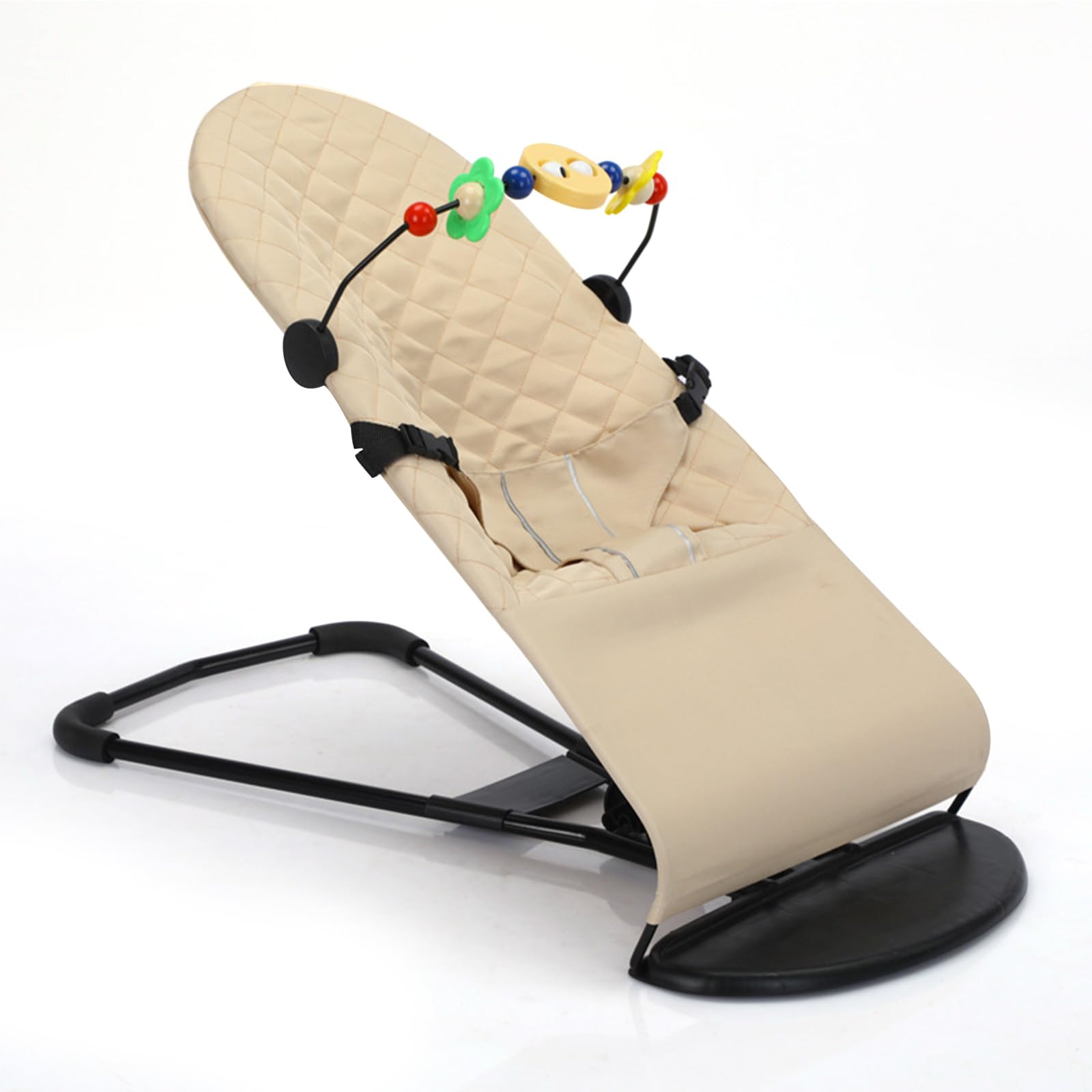 Occuwzz Baby Rocker Chair and Baby Bouncer -Multi-function Baby Rocking Chair for Children to Soothe and Shake the Rocking Chair, Removable Baby Toys | Baby Rocker Bouncer for 0 to 2 years Boy Girl