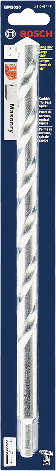 BOSCH BM2020 3/4"X13" Cbd Tip Masonry Bit