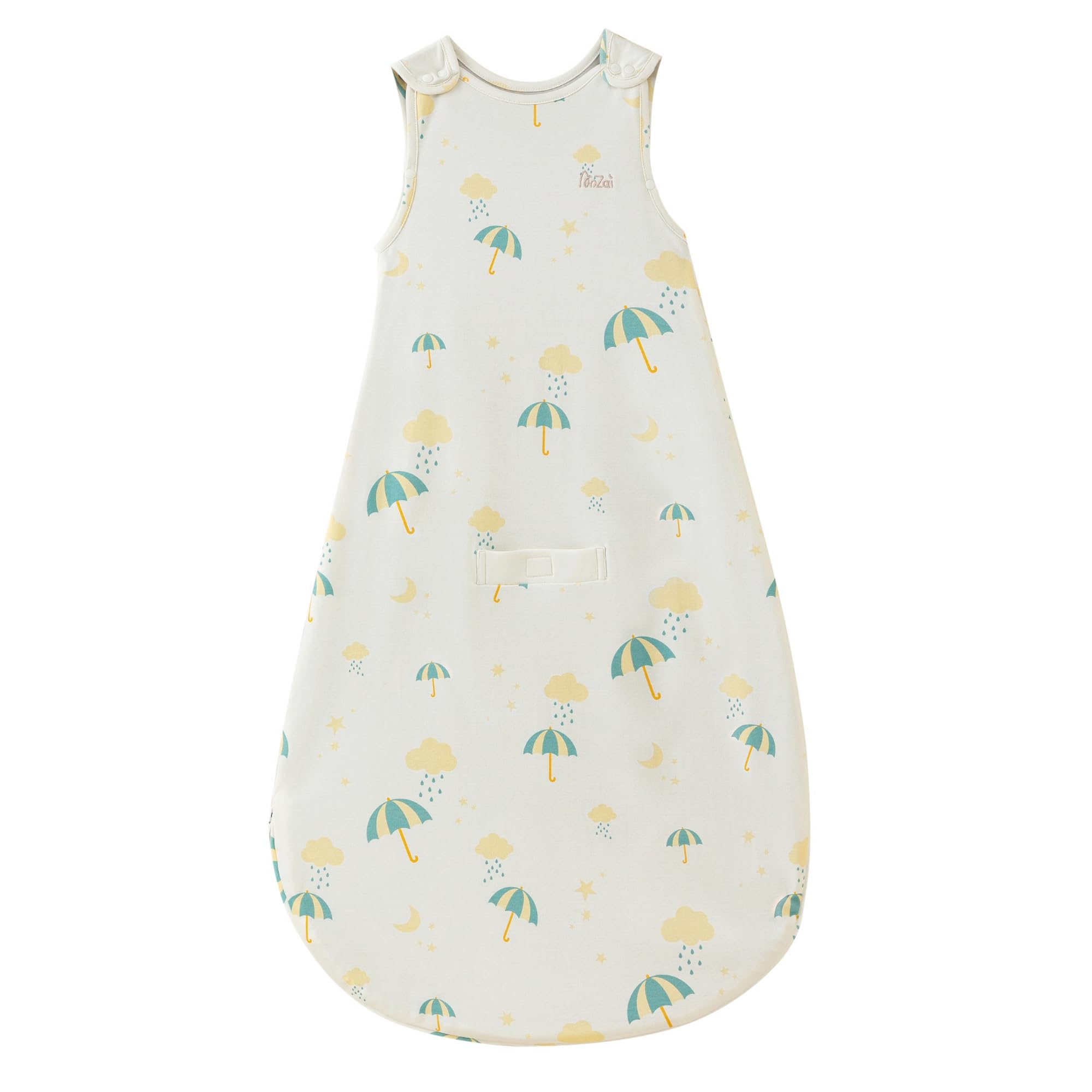 AnZai Merino Wool & Organic Cotton Sleep Sack for 2-24 Months - 2 Way Zipper Adjustable Sleeping Bag, Year Round