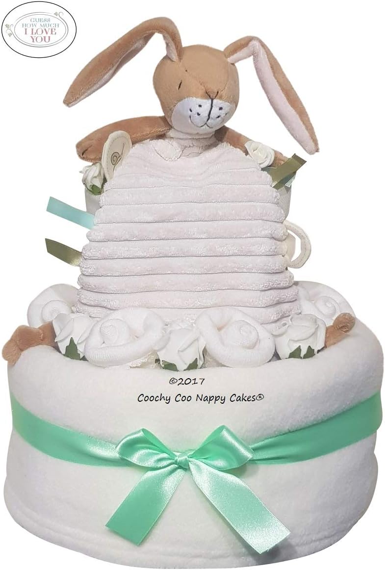 Guess How Much I Love You® Unisex Nappy Cake Baby Gift Free DELIVERY