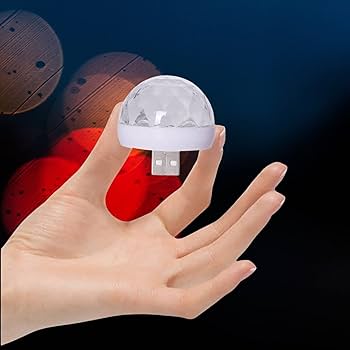 ミラーボール40cm☆新品♪LEDスポットライト×2☆モーター早め