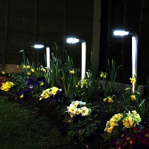 Miniatura 3 de Makergroup S8 3156 - Bombilla LED con base de cuña, 12 VACCC, bajo voltaje, 4 W, luz diurna blanca, 6000 K para iluminación de paisaje al aire