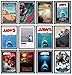 Produktbild BLOUR Perfekte JL Poster und Drucke Jaws Movie Horror Shark Poster Wandkunst Bild für Room Home Decor