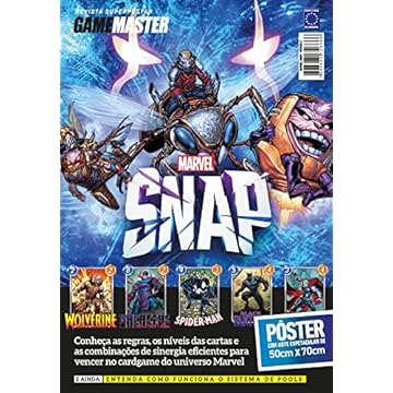 Capa do livro Superpôster Game Master - Marvel SNAP - Arte C