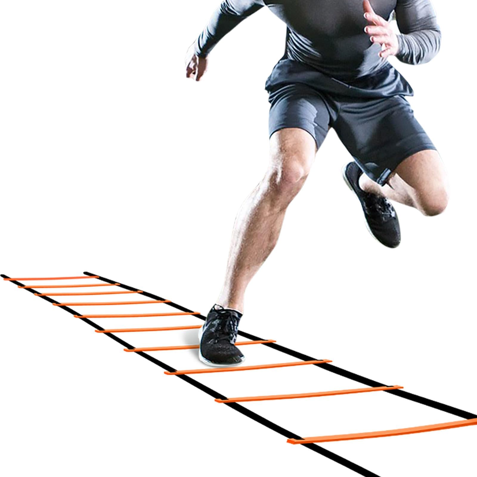 Pro Agility Ladder Agility Training Ladder Speed 12 Rung 20ft with Carrying Bag