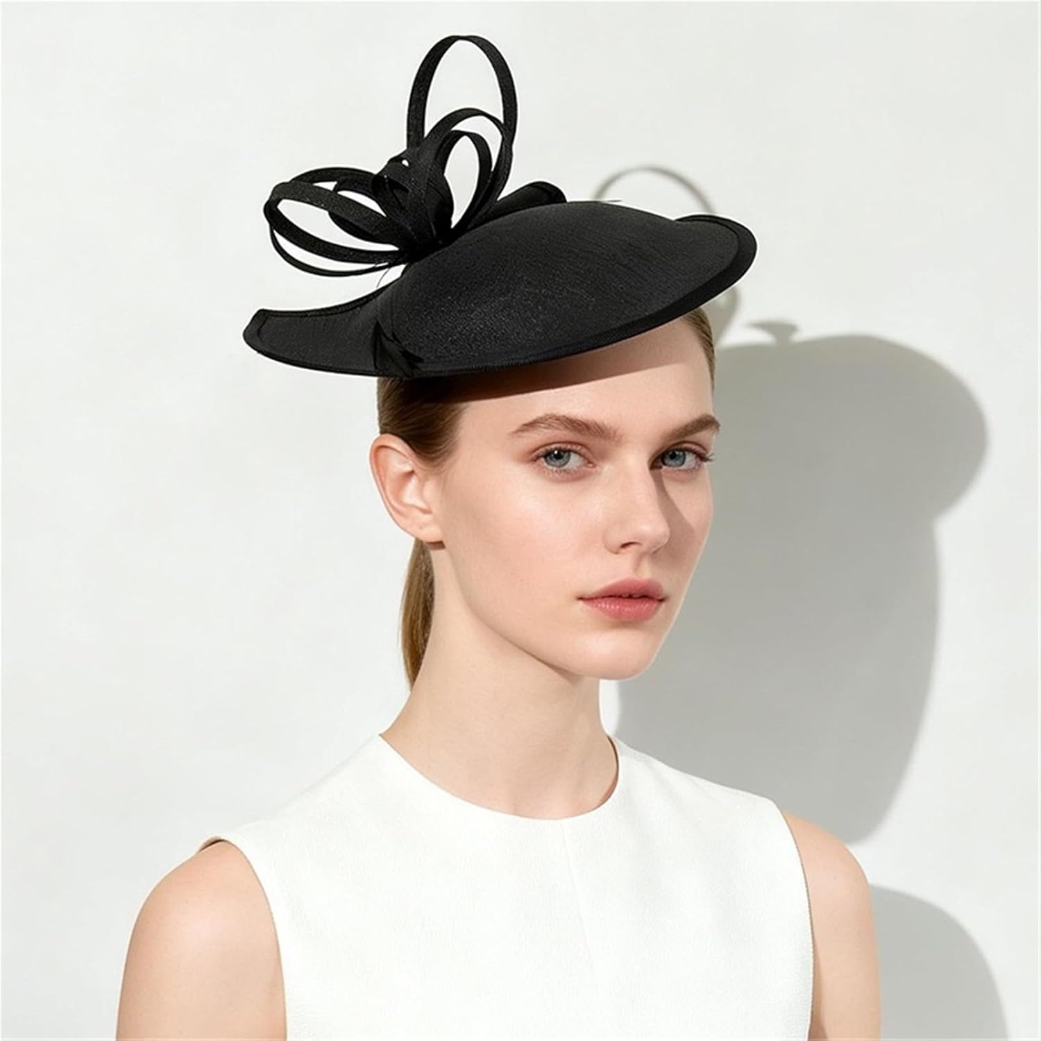 2026 Summer Bamboo Cloth Headwear Elegant Banquet and Dance Women’s Fashion Small Hats and Hair Accessories