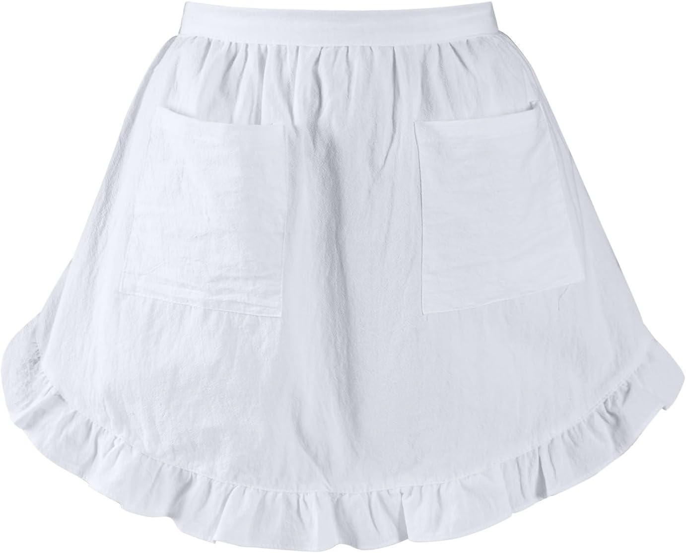 Tosewever Waist Aprons for Women with Pockets, Waitress Costume Apron for Party Cooking Kitchen