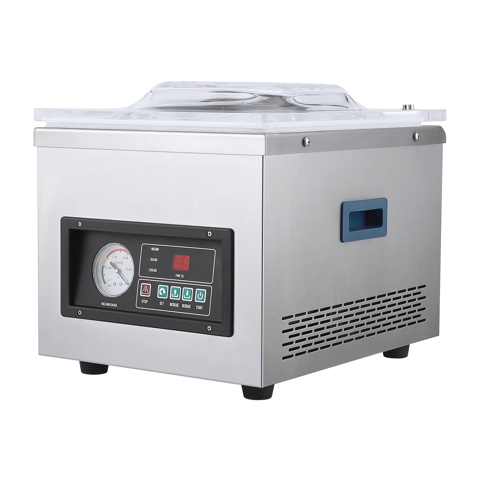 Chamber Vacuum Sealer,DZ-260A,6.5m³/H Vacuum Pump Rate,Automatic Control, Excellent Sealing Effect,Household or Commercial Vacuum Sealing Machine for Foods