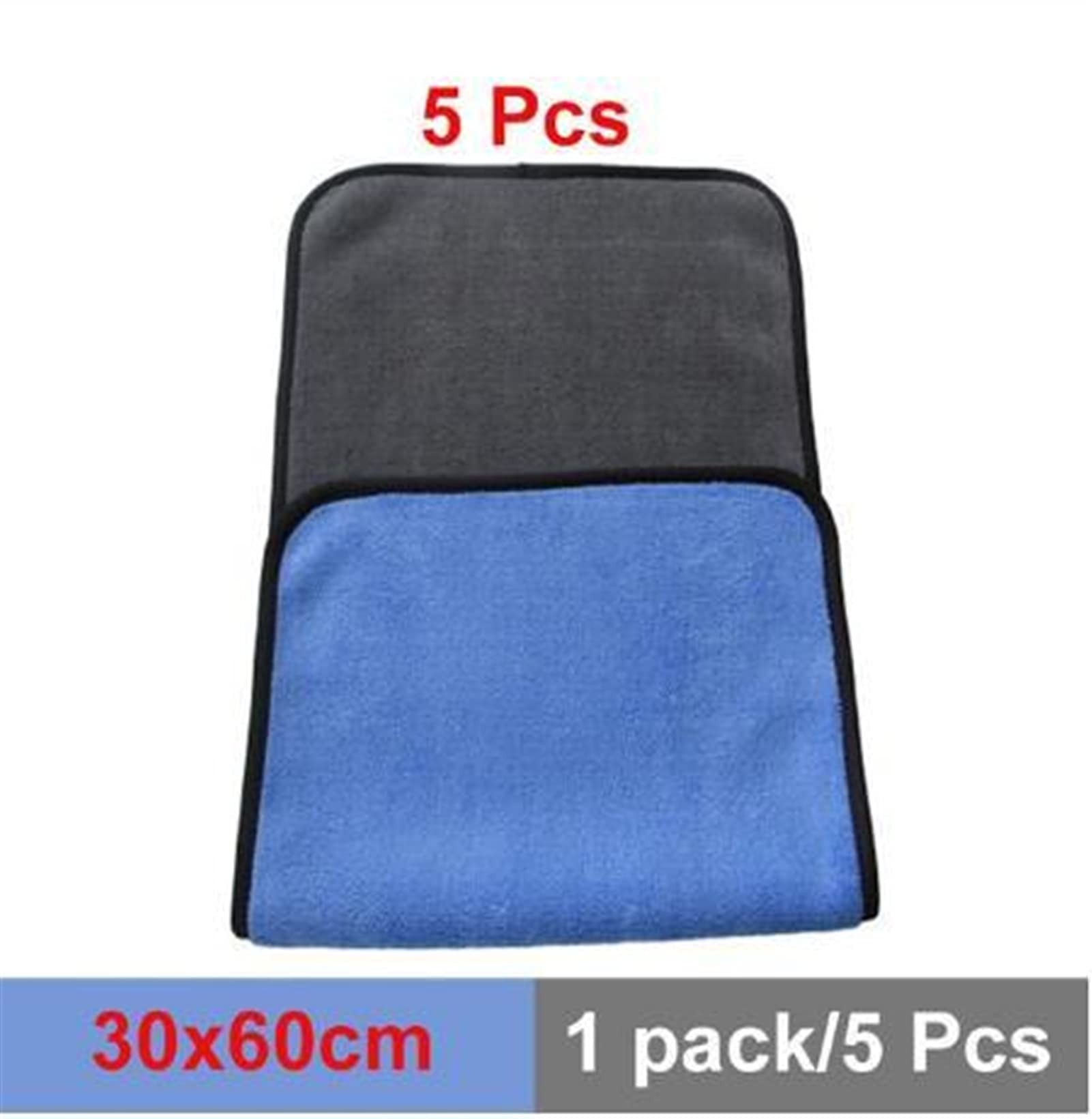3/5/10 pezzi Asciugamano in microfibra per lavaggio auto extra morbido Panno per asciugatura per pulizia auto Panno per la cura dell'auto Asciugamano per lavaggio auto (Color : Silver, Material : Su