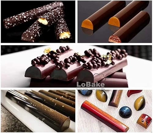 Miniatura 6 de 18 cavidades palos largos forma policarbonato PC chocolate molde caramelo fondant cubo de hielo moldes para hornear DIY suministros para hornear