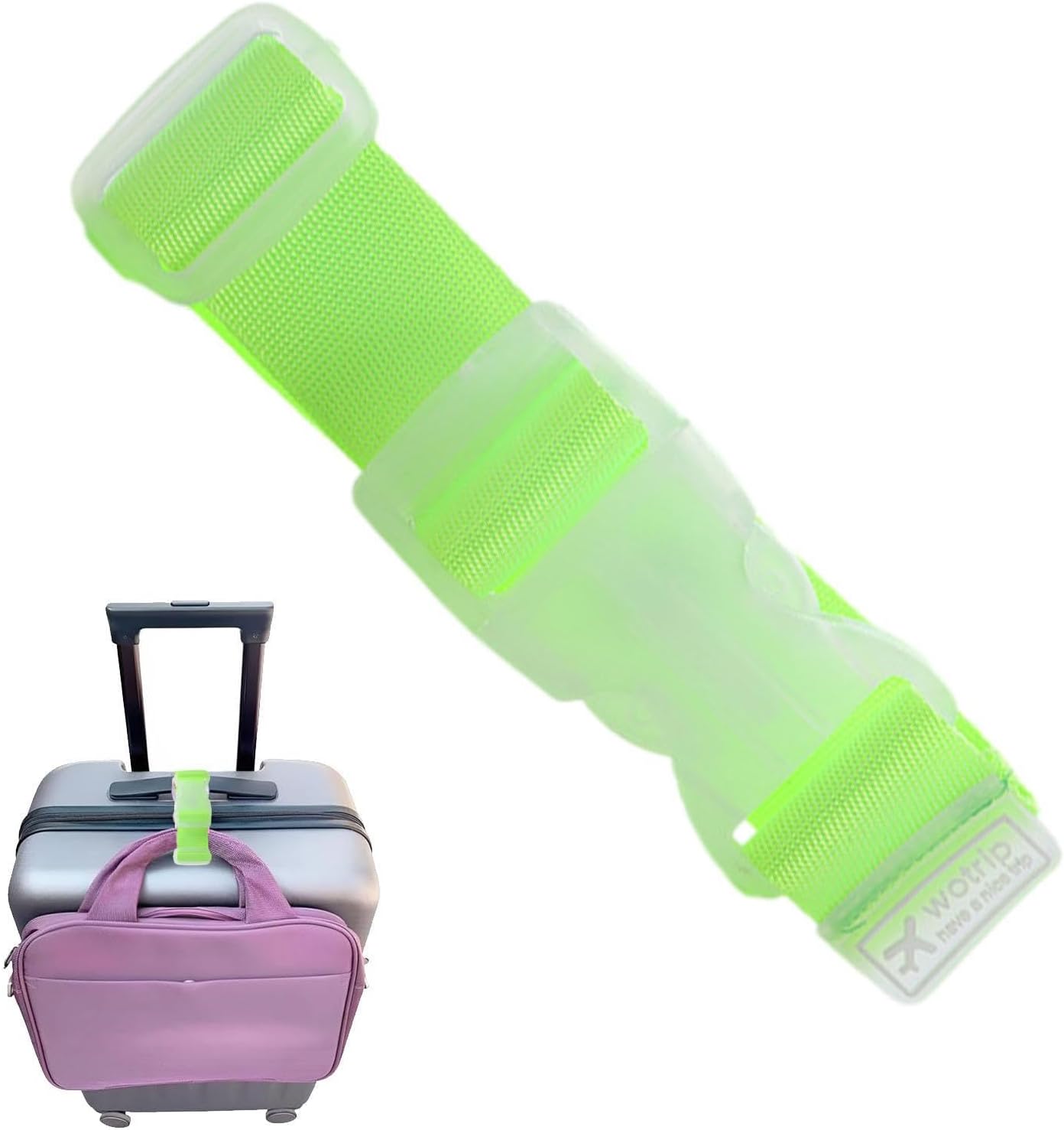 Luggage Carry Straps – Hands- Travel Clip Buckle, Quick Release Jacket Gripper | Adjustable Strap for Extra Bags, Jackets, and Camping Gear, Travel-Friendly Accessory for Simplified Carrying Luggage Carry Straps – Hands- Travel Clip Buckle, Quick Release Jacket Gripper | Adjustable Strap for Extra Bags, Jackets, and Camping Gear, Travel-Friendly Accessory for Simplified Carrying