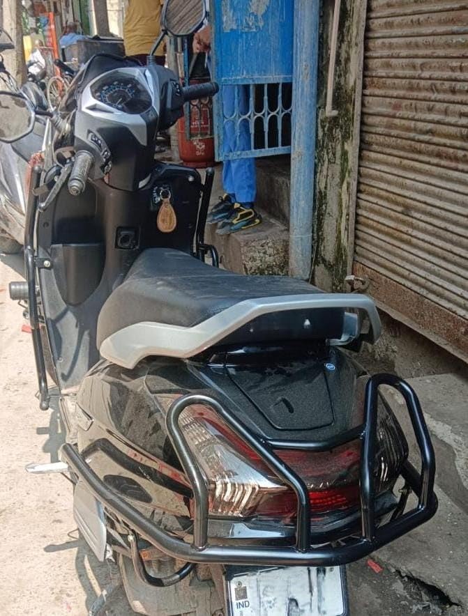 Image of Venus Moto Crash Guard for HNDA Activa 125 BS6 Perfect FITTMENT for This Model HNDA Activa 125 BS6 Heavy Quality Metal with Premium Powdered Coating