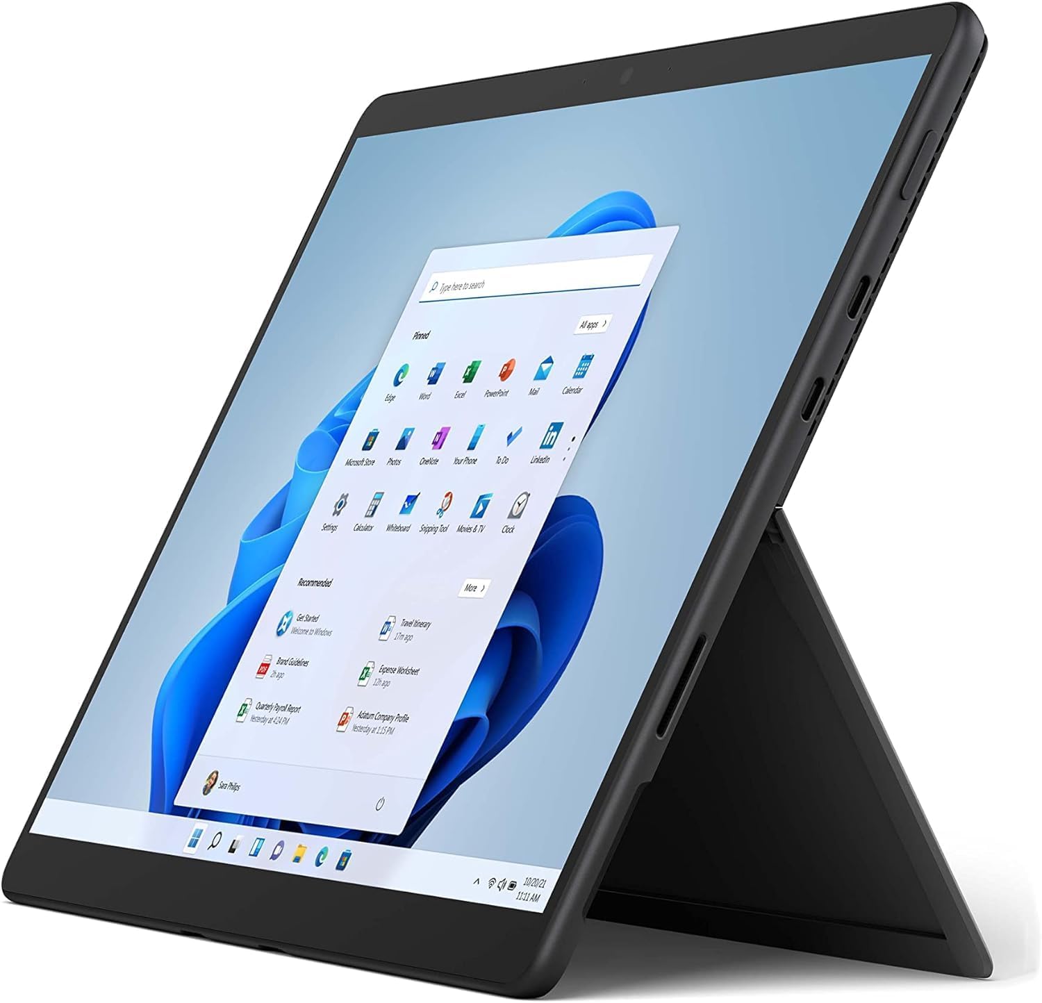 Microsoft Surface Pro 8-13" Touchscreen - Intel® Evo Platform Core i5-8GB Memory - 256GB SSD - Device Only - Graphite (Latest Model) (Renewed)