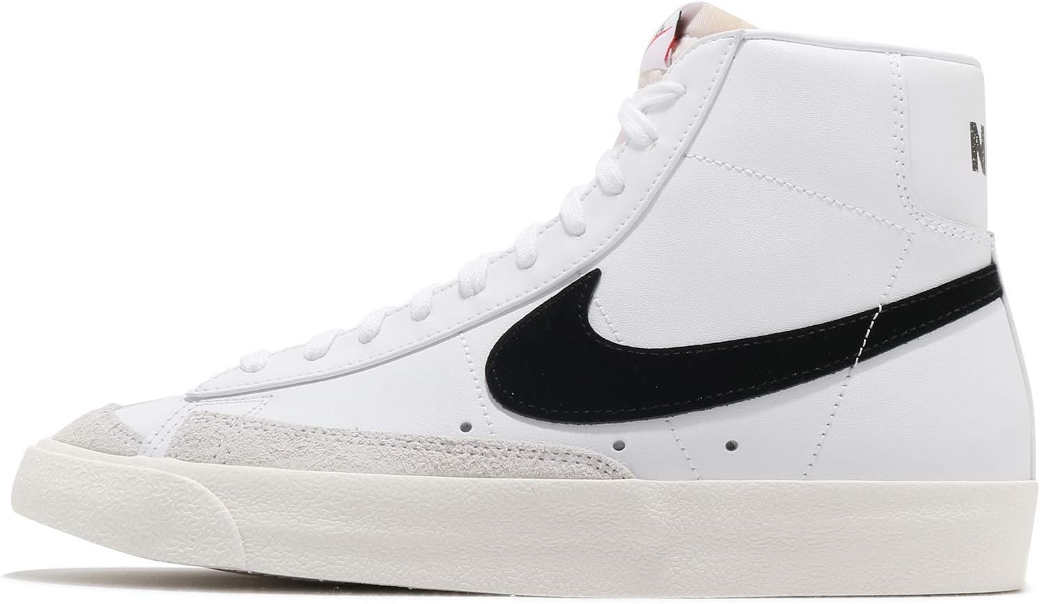 blazers nike black and white