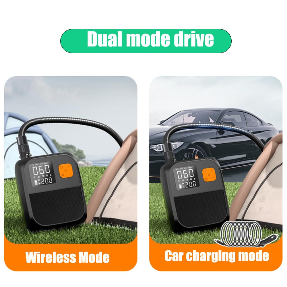 Pompe électrique SUP 25 PSI haute pression Smart SUP - Rechargeable - Inflation et dégonflage à double étape - Arrêt automatique - SOS - Lampe de poche pour planches de paddle, kite, kayak,