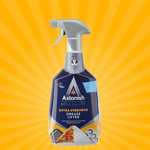 Miniatura 2 de Astonish Specialist - Levantador de grasa extra fuerte con bicarbonato de sodio, fórmula desengrasante sin exfoliación para superficies de cocina,