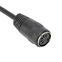 Vista 7 de Cable MIDI, cable de extensión MIDI DIN de 9.8 pies con conector DIN de 5 pines macho a hembra, cable de extensión MIDI DIN Cable adaptador de audio
