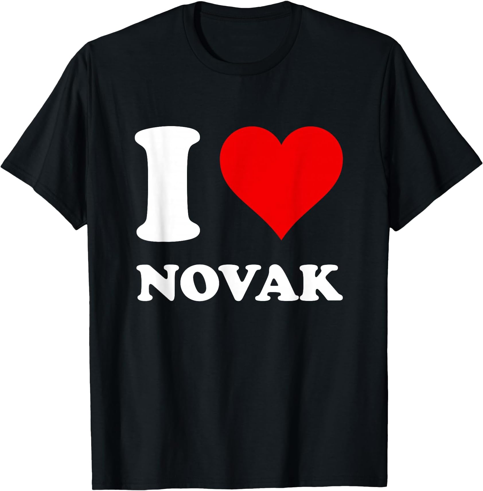 I Love Novak T-Shirt