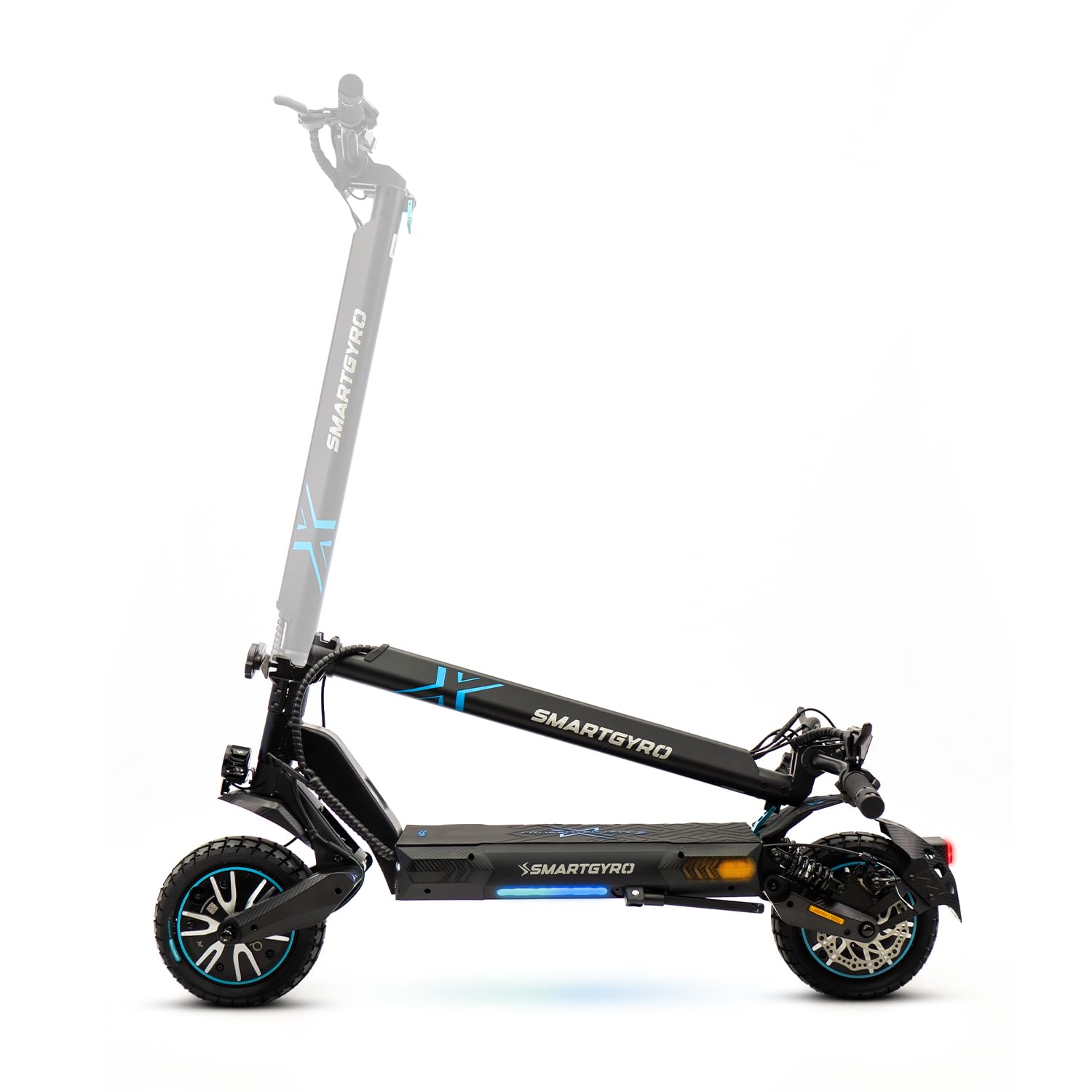smartGyro Dual MAX 2 Patinete Eléctrico 2 Motores 48V Batería 15Ah Autonomía 60 Km Ruedas 10 Pulgadas