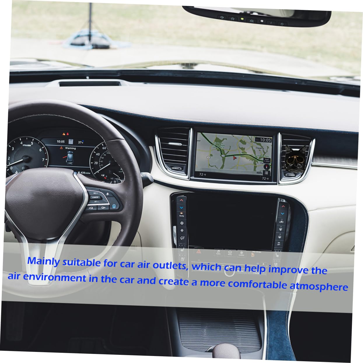PartyKindom 3pezzi Clip Per Ventilazione Auto Forma Di Testa Di Cane Accessorio Per Auto Decorazione Creativa e Profumata Facile Da Installare Adatto Per Ufficio e Casa Per Occasioni Speciali