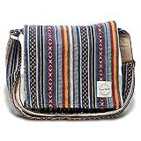 Core Hemp Crossbody Messenger Bag - Handmade In Nepal - Over-the-Shoulder Sling Bag - Unisex